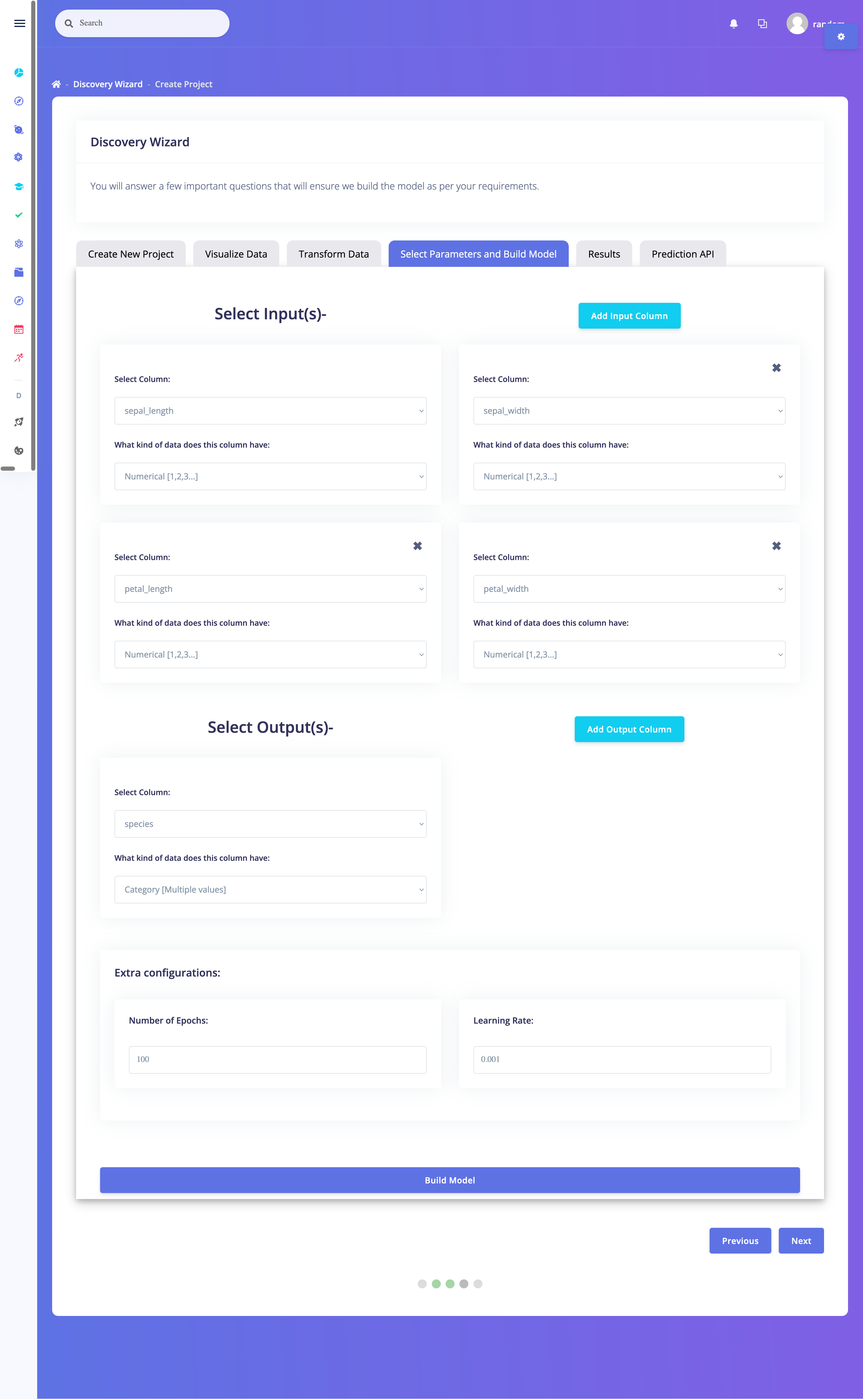 Discovery-Select-Params-and-Build-Model