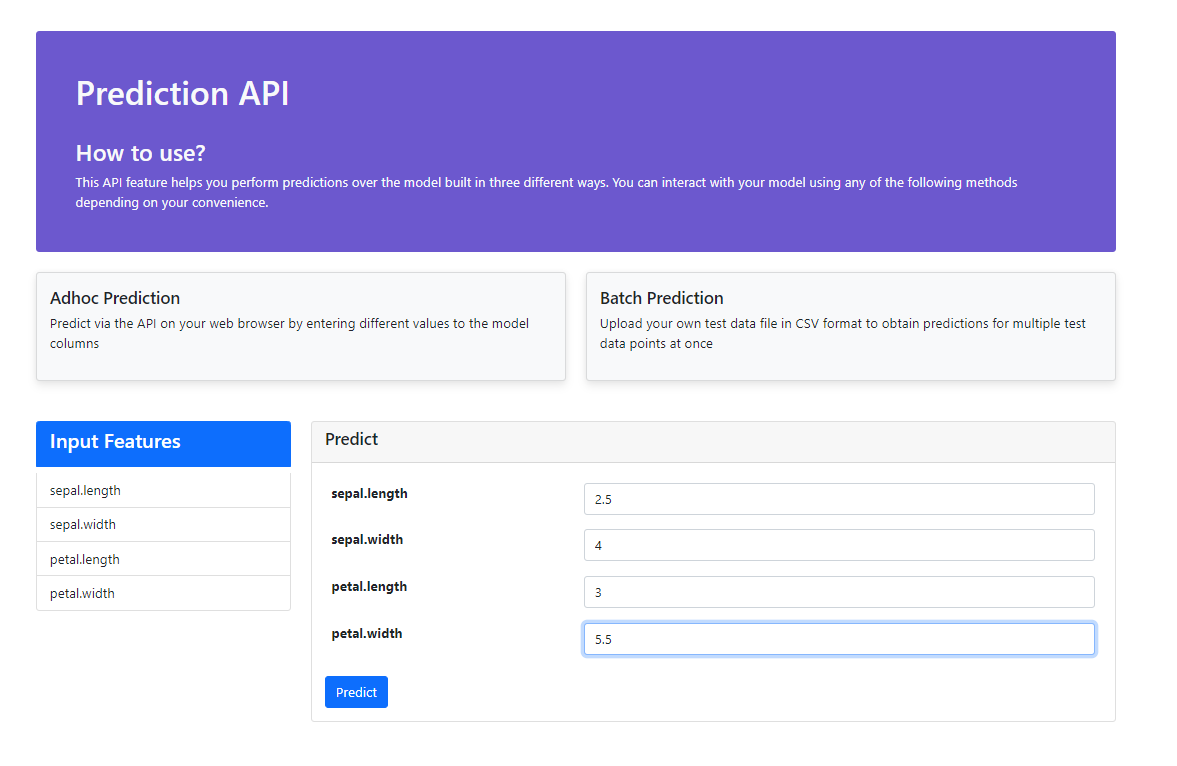 Adhoc Prediction